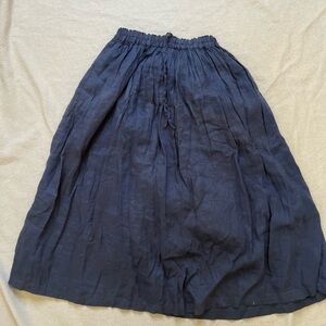 Ichi Antiquities linen skirt